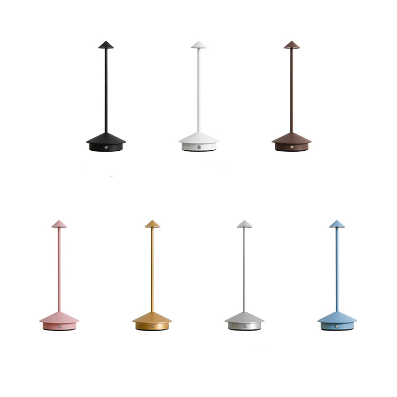 Arrowro table lamp Black - Half Round Style