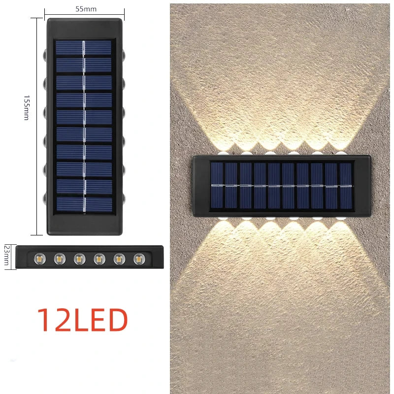 Solana Outdoor Solar Lamp 12leds 1pcs lamp