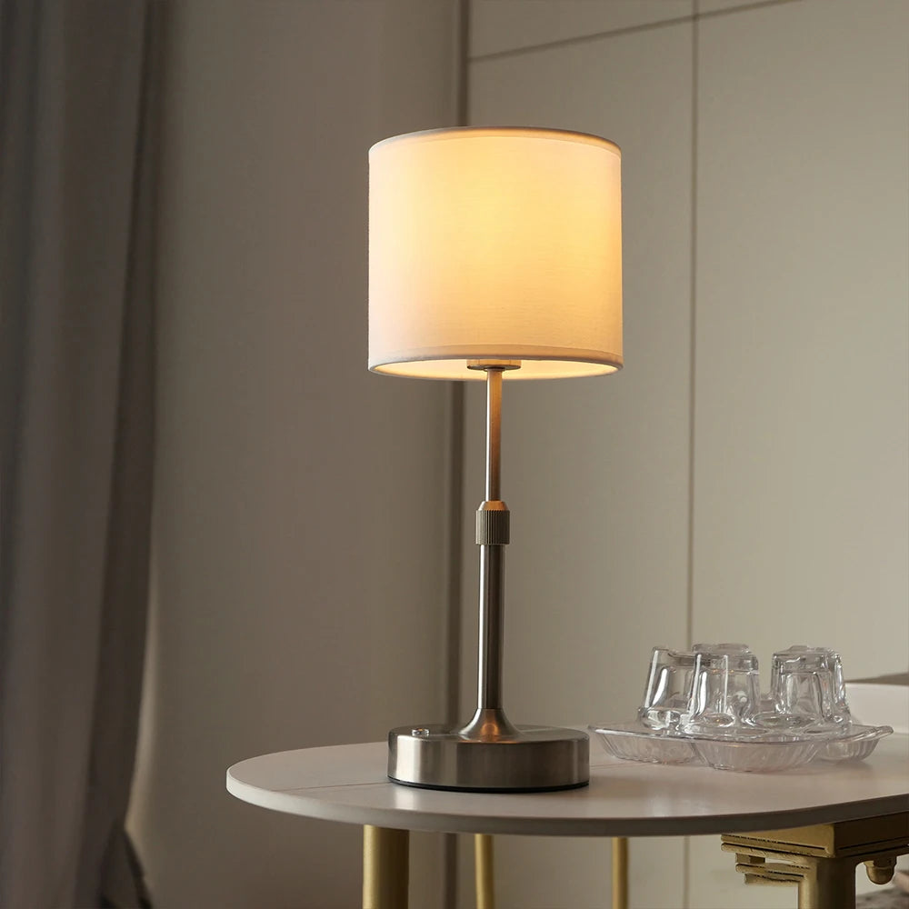 Ember Portable Lamp Straight tube Silver