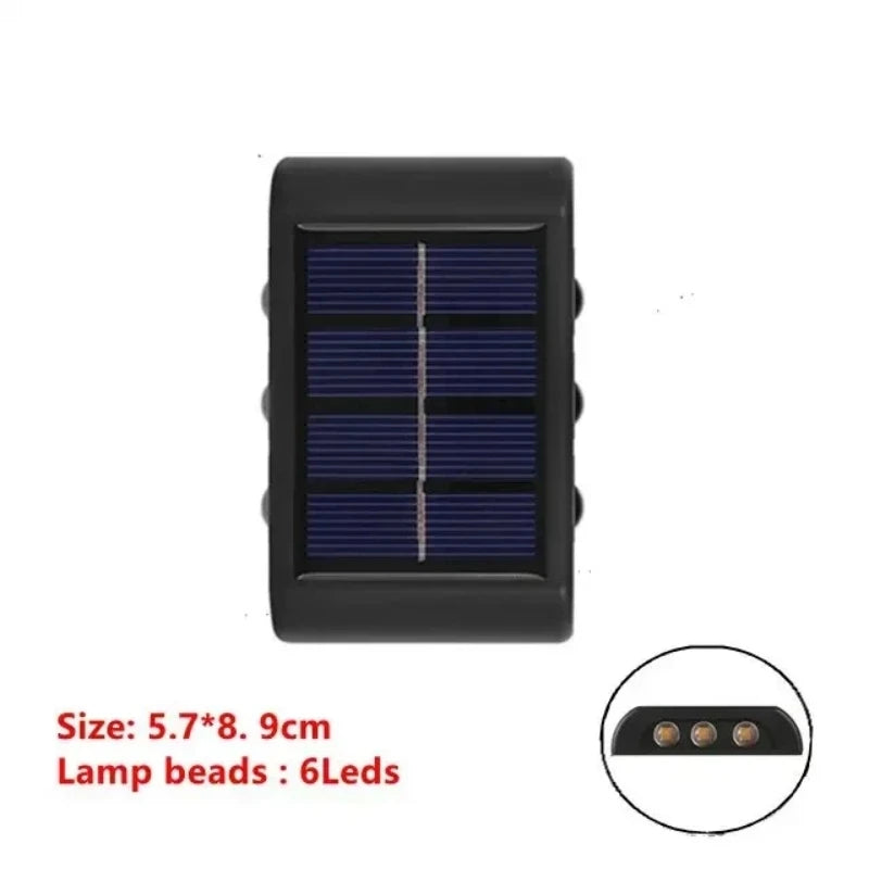 Solana Outdoor Solar Lamp 6leds 1pcs lamp