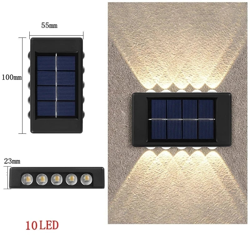 Solana Outdoor Solar Lamp 10leds 1pcs lamp